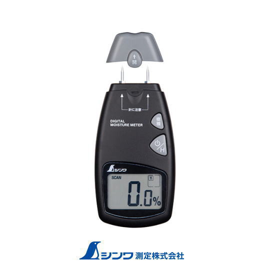デジタル水分計 白木用 ホールド役立つこと付 78643 SHINWA シンワ
