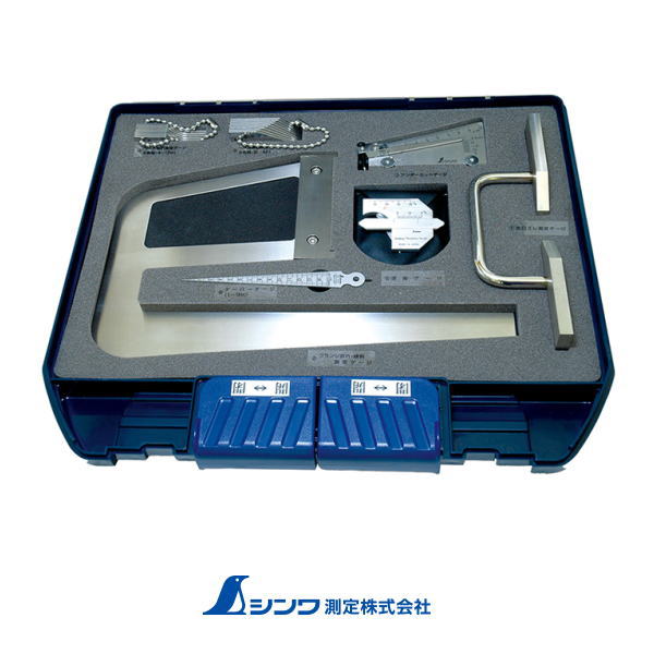 97794 鉄骨精度測定器具セット 7点セット シンワ測定|創工館 店