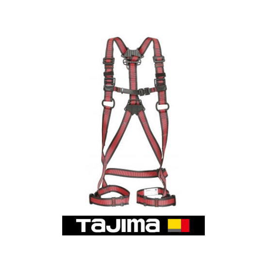 ハーネスZA Sサイズ ライン赤 AZAS-LRE タジマ TAJIMA｜創工館　店