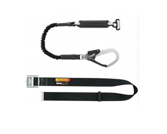 胴ベルト スチール M 黒 蛇原 A環L2セット B1SMJR-AL2BK TAJIMA タジマ｜創工館　店