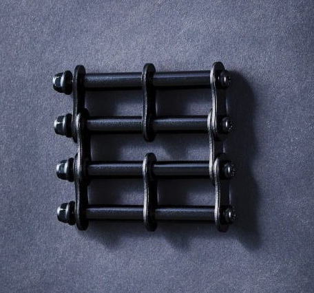 ニックス 軽銀製金具一揃え(アルマイト産業) 黒いこと ALU-3-B KNICKS ALU-3B