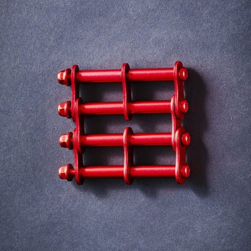ニックス 軽銀製金具一揃え(アルマイト産業) 赤いこと ALU-3-R KNICKS