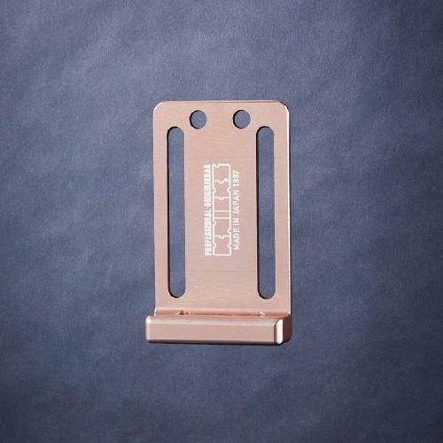 ニックス 引っかかり金具付電動物の具用お皿 サクラ色ゴールド ALU-I-PG KNICKS