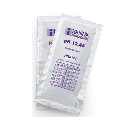 pH12.45 標準液(20mL x 25袋: NIST英文証明書付き) HI 50124-02 ハンナ インスツルメンツ・ジャパン HANNA