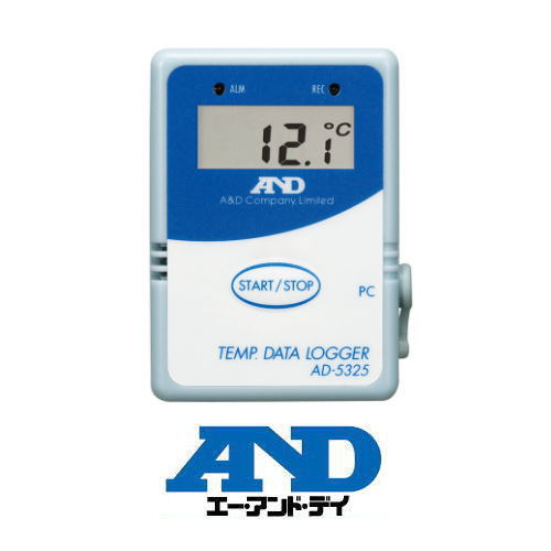 防滴温度データロガー 増設用 AD-5325 A＆D エーアンドデイ AD5325