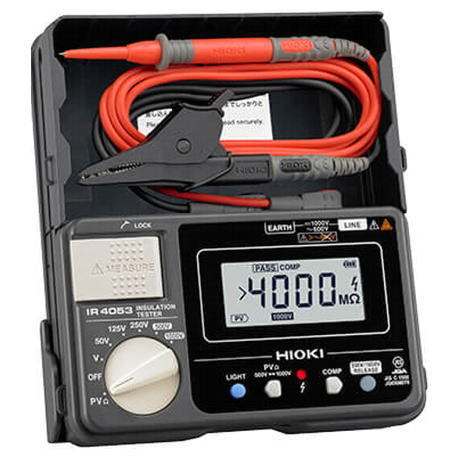 太陽光発電システム用絶縁抵抗計 <br>IR4053-10 HIOKI 日置電機