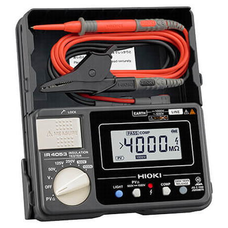 太陽光発電システム用絶縁抵抗計 <br>IR4053-11 HIOKI 日置電機