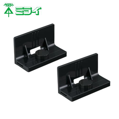 ストッパーP Lサイズ 2個入 P7P-STLK ブラック 未来工業 MIRAI