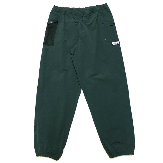 EDDIE BAUER エディーバウアー ナイロントラックパンツ EBTEK NYLON MESH TRUCK PANTS ストリート アウトドア ルーズシルエット グリーン系 L XL XXL｜SOULSTYLE ソウルスタイル