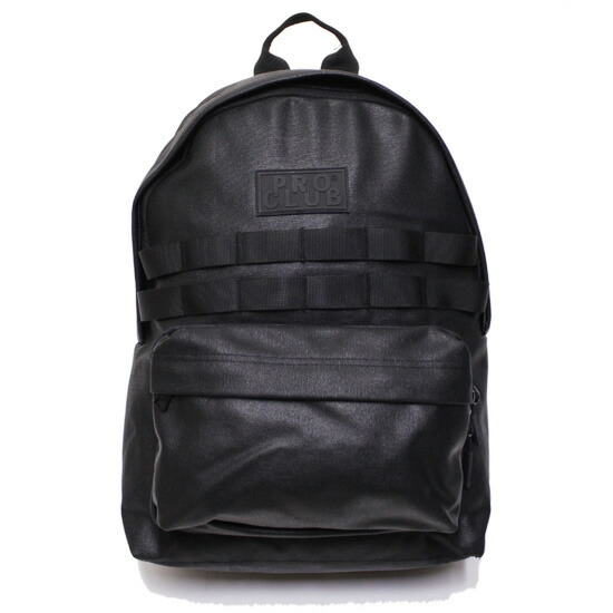 PRO CLUB 労働者階級野球クラブ うしろ側容器に並べる 背嚢 UTILITY BACKPACK BAG 表どおり 通い 通学 ボックス席ロゴタイプ 黒いこと