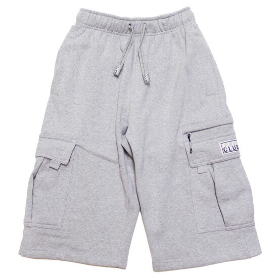 PRO CLUB プロクラブ スウェットカーゴショーツ OG CARGO SWEATSHORTS ストリート ワイドシルエット ヘヴィーウェイト 裏起毛 グレー M L XL|SOULSTYLE ソウルスタイル