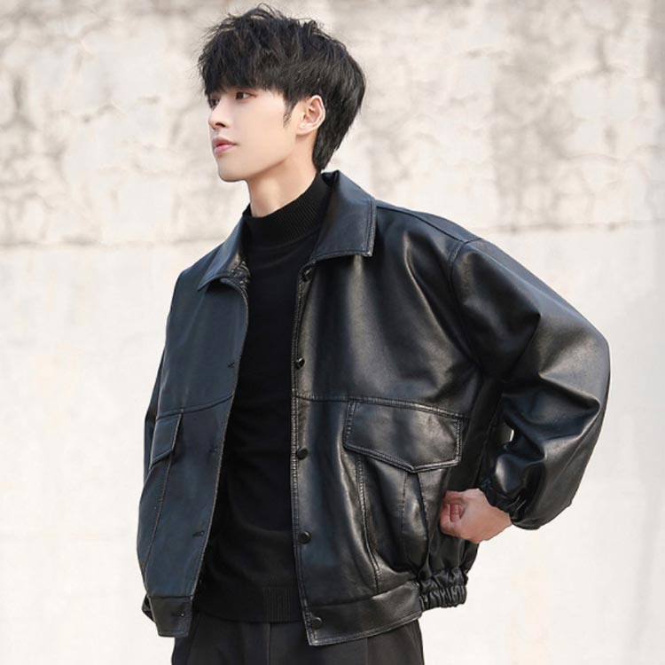 Sale 公式通販 メンズ レザーハーフコート 裏ボア 3カラー Cv34 激安 即納 Tnnurdu Com