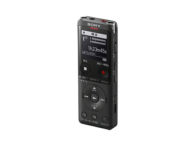 ステレオICレコーダー 16GB ICD-UX575F ブラック
