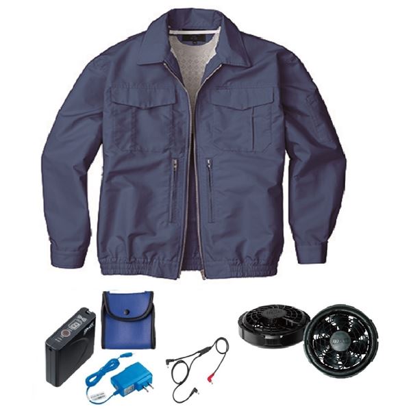 楽天市場】【送料無料】 KU90450 空調服 R 綿・ポリ混紡 脇下マチ付き