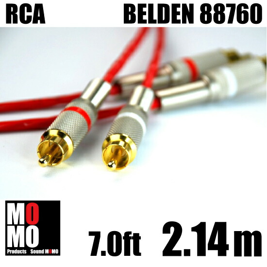 ベルデン 88760 8m +REAN ゴールドタイプ RCA 2本 Amazon | BELDEN 88760 RCA 2本ペアケーブル (1m) | Belden