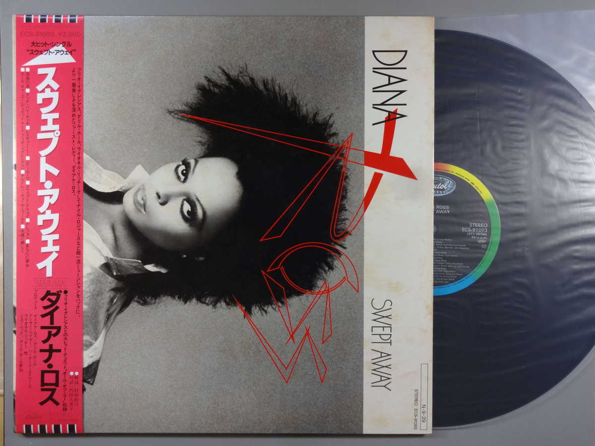 サレンダー ダイアナ•ロス　12㌅レコード 帯付き サレンダー ダイアナ•ロス 12㌅レコード 帯付き サレンダー ダイアナ