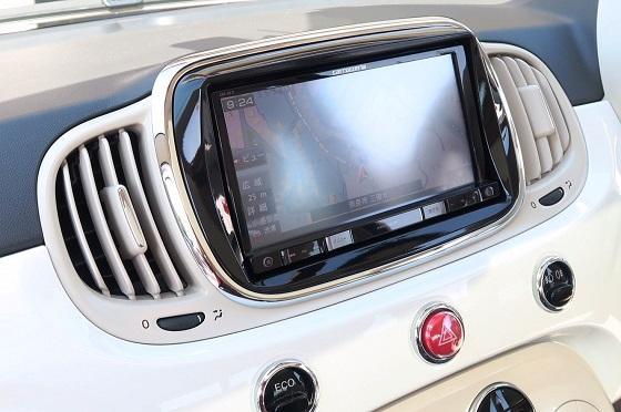 楽天市場】【F500-06BK2-CAN】フィアット500 アバルト595 用 8インチ