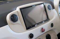 楽天市場】【F500-06BK-CAN】フィアット500 アバルト595 用 8インチ