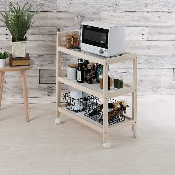 爆売り キッチンワゴン おしゃれ キャスター 付き スリム 炊飯器置き台 キッチンラック アンティーク 作業台 ミニ コンパクト 木製 天板 安い 収 開店祝い Theblindtigerslidell Com