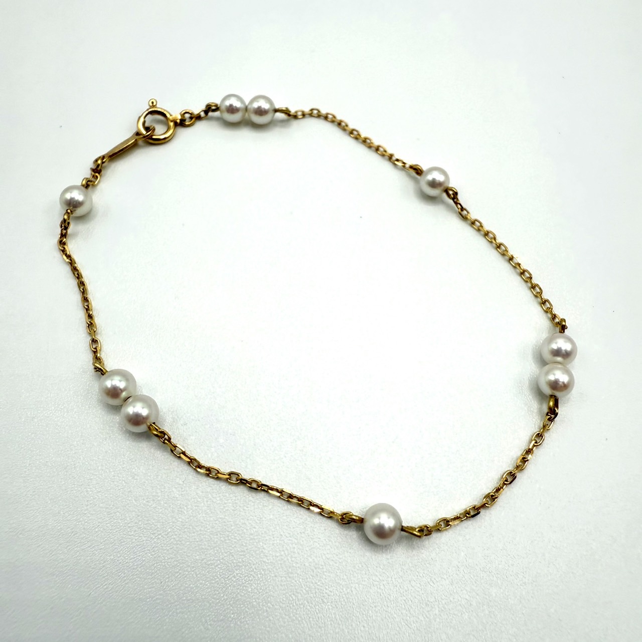 ミキモト ☆K18YGベビーパール ブレスレット MIKIMOTO (ミキモト) ベビーパール ブレス | 新宿・新大塚の