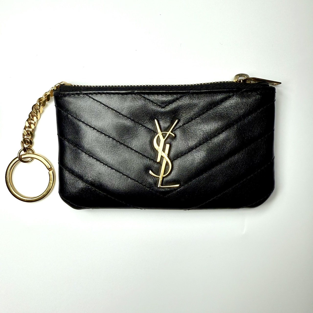✨極美品　付属品完備✨サンローラン　コインケース　キーリング　キルティング 楽天市場】サンローラン SAINT LAURENT コインケース ブラック