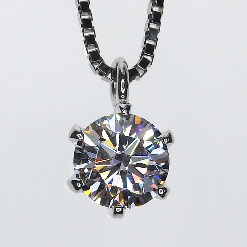 Pt900 3EX H&C 一粒 ダイヤモンド ネックレス Dカラー VVS-1 0.503ct 鑑定書付 大粒 シンプル 定番 プラチナ 一粒ダイヤ レディース プレゼント ギフト 4月 誕生石|真珠ジュエリー卸直販ピッコリーノ