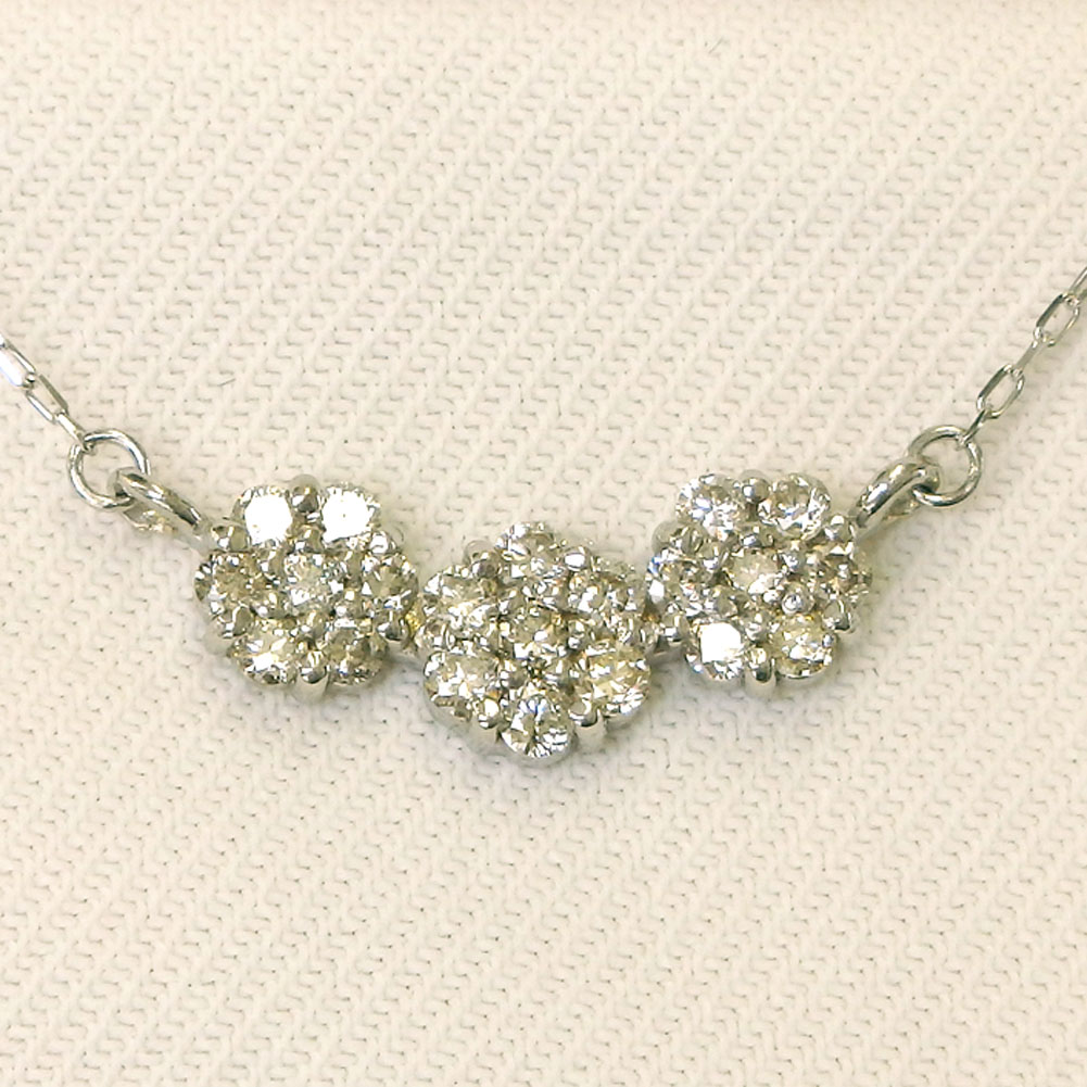 楽天市場】【鑑別書付】 テリ強 キラキラ 0.14ct ダイヤモンド K18 WG 
