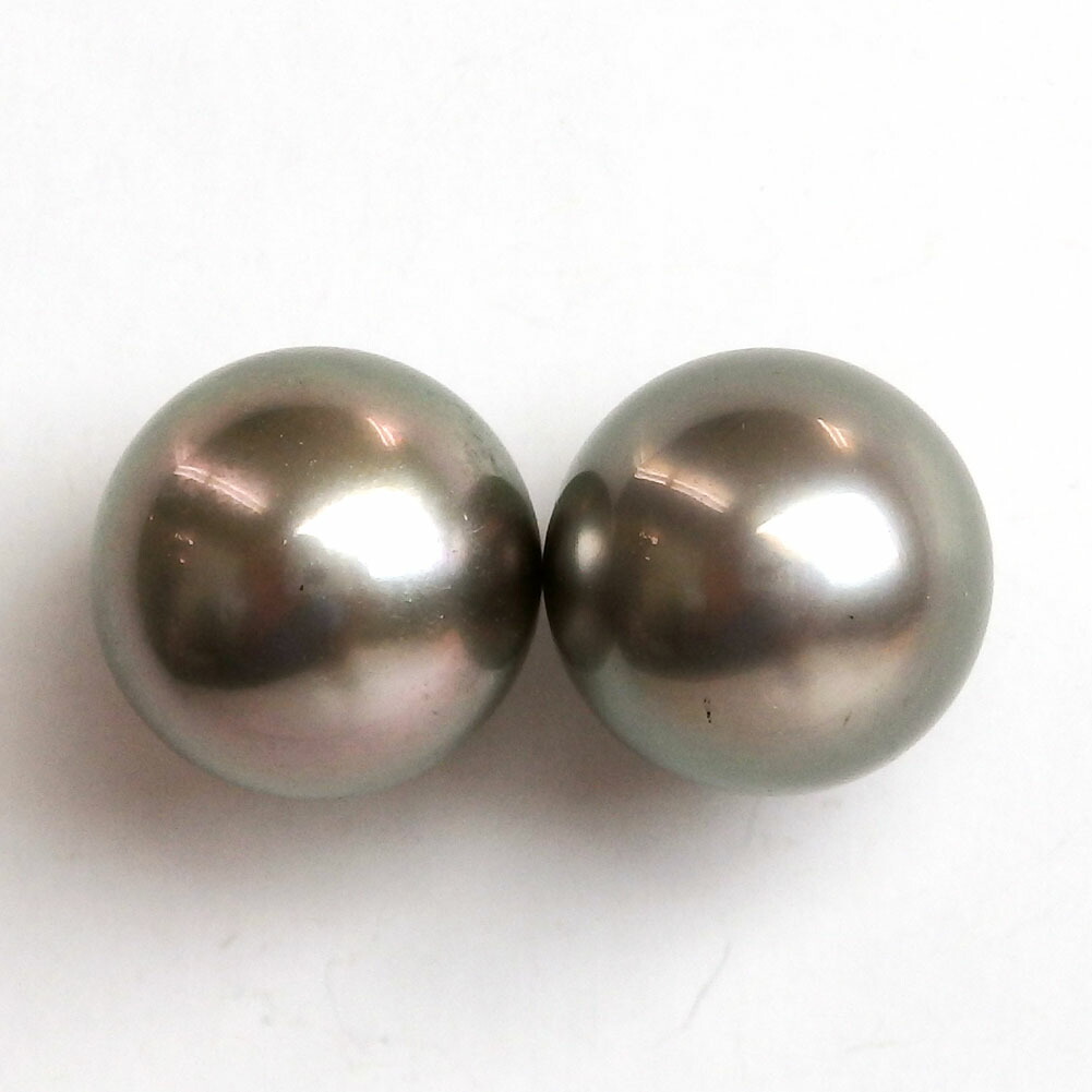 楽天市場】K14WG 黒蝶真珠 ピーコックカラー ピアス 8.5-9mm