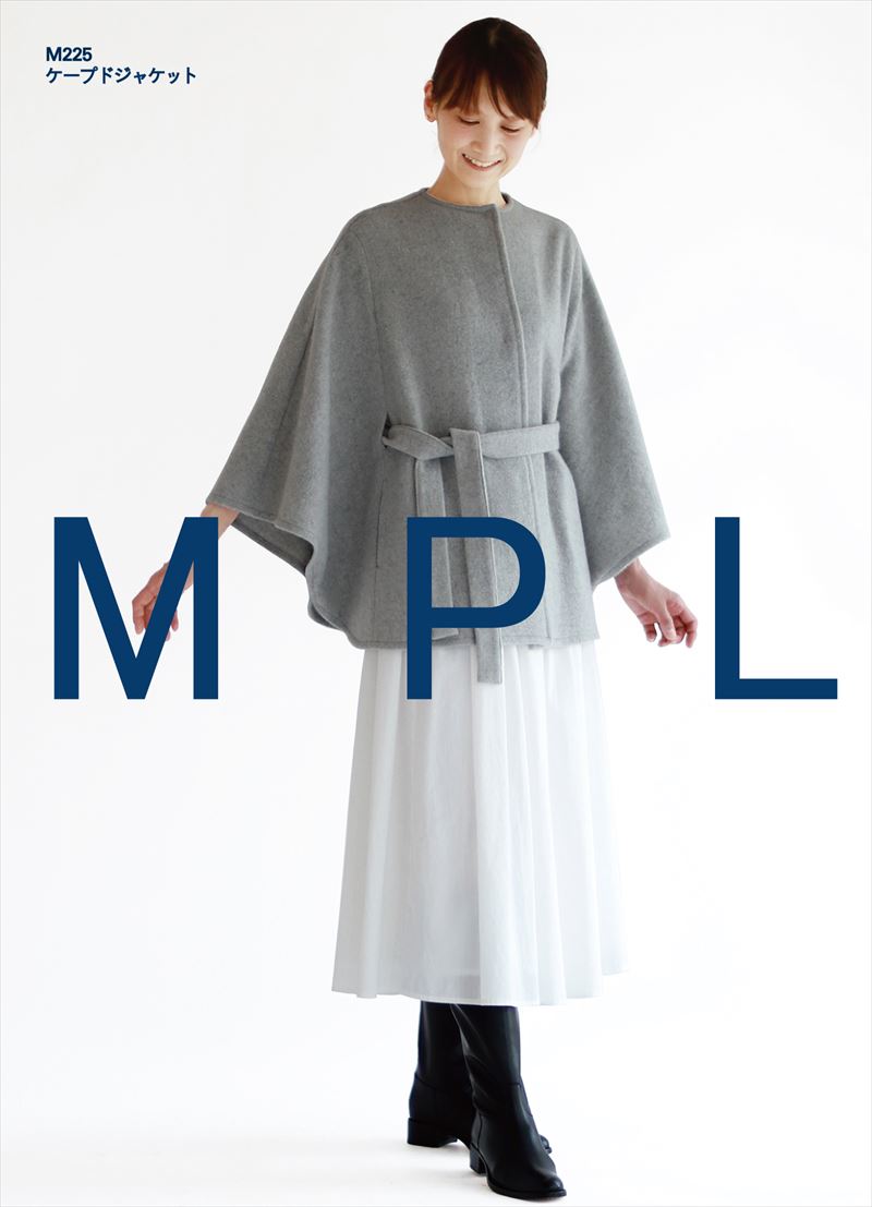 楽天市場】mパターン研究所 ケープジャケット M194 | 型紙 パターン