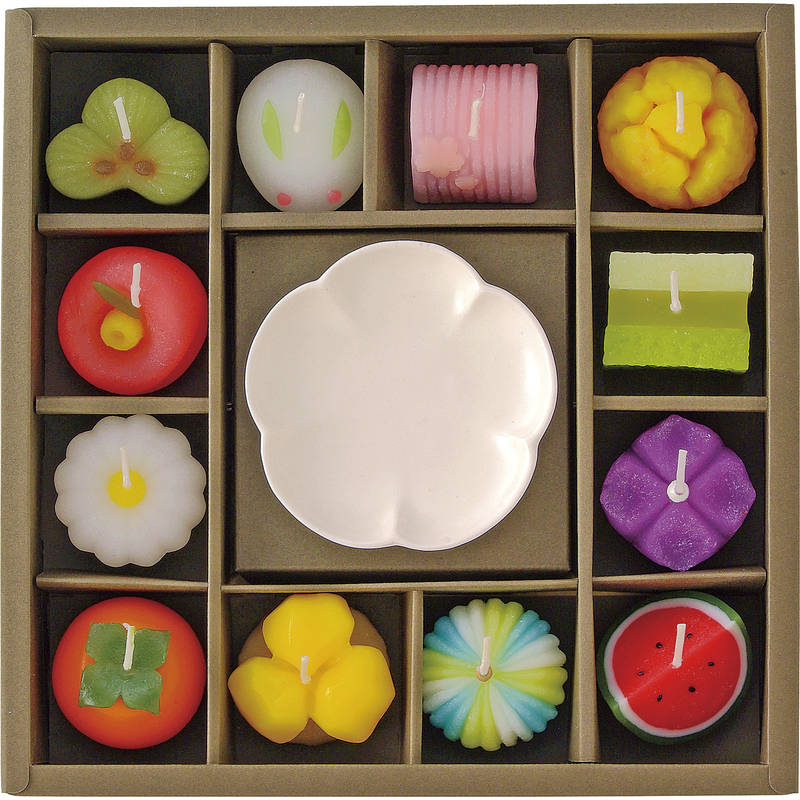 楽天市場】【ポイント10倍】和菓子づくしギフトセット【キャンドル