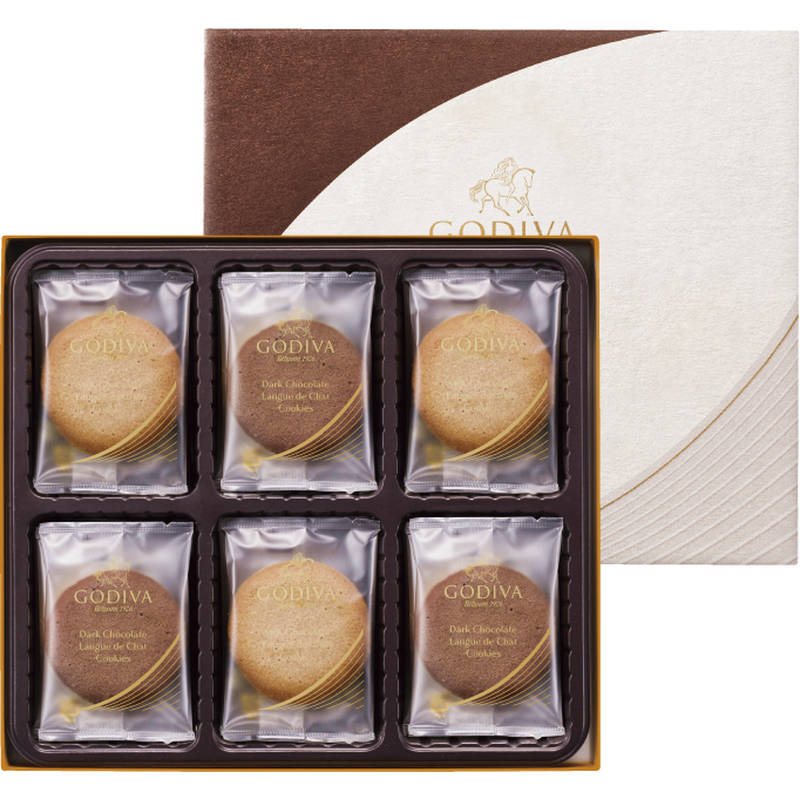 楽天市場】ゴディバ ラングドシャクッキーアソートメント30枚入 205235