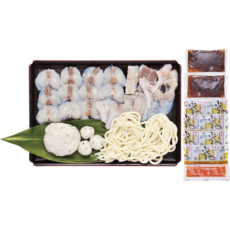 ふく太郎本部 本場関門ふく鍋セット（4人前） HK【直送品】［送料無料］ 5,929円
