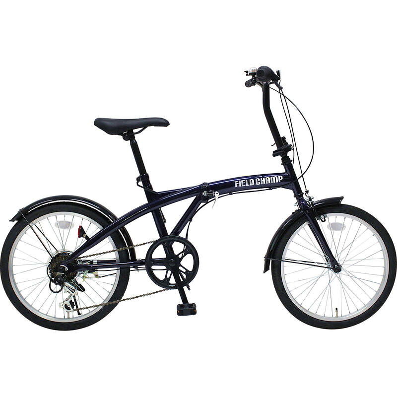 フィールドチャンプ 20in6段折畳み銀輪BL MG-FCP206BL【直送品】［貨物輸送無料］