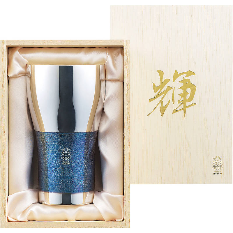 メイドインツバメ 輝 純銅ビアタンブラー 銀古美440mL KG-04|ギフトとグルメの送・食・系