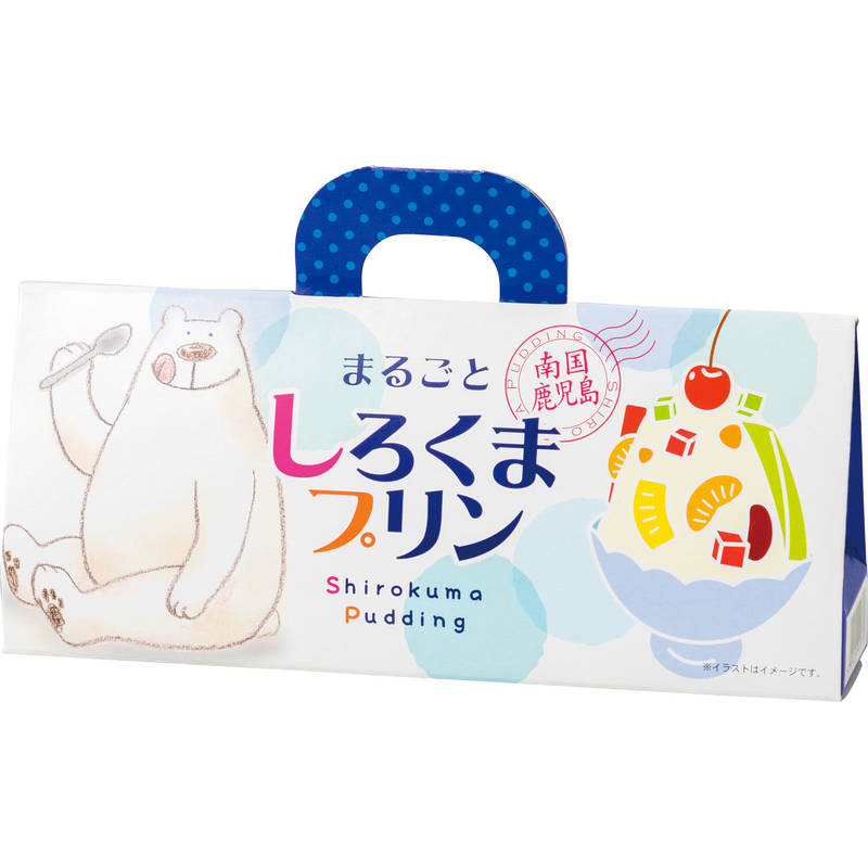 （60箱セット） まるごと しろくまプリン 4個入り　1箱あたり（30g×4個入）【直送品】［送料無料］