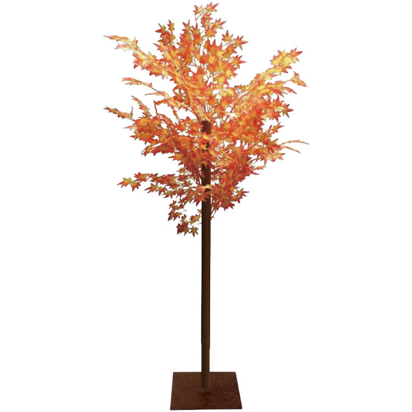 楽天市場】秋装飾 紅葉（もみじ）垣根スタンド W57cm