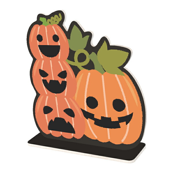 【ハロウィン】スタンドパネル〈カボチャ〉H76×W70×D20cm　/　ハロウィン エコ素材 Re-Board  店頭 季節 イベント 展示 フォトブース フォトスポット 店舗装飾 販促