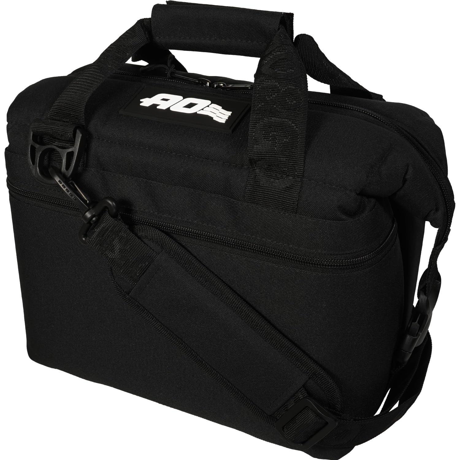 AO Coolers (エーオークーラーズ) 9パック 12パック 24パック キャンバス ソフトクーラー ブラック 軽量 保冷 クーラーボックス クーラーバッグ 保冷バッグ アウトドア キャンプ ピクニック ブラック 9パック｜sousyou22