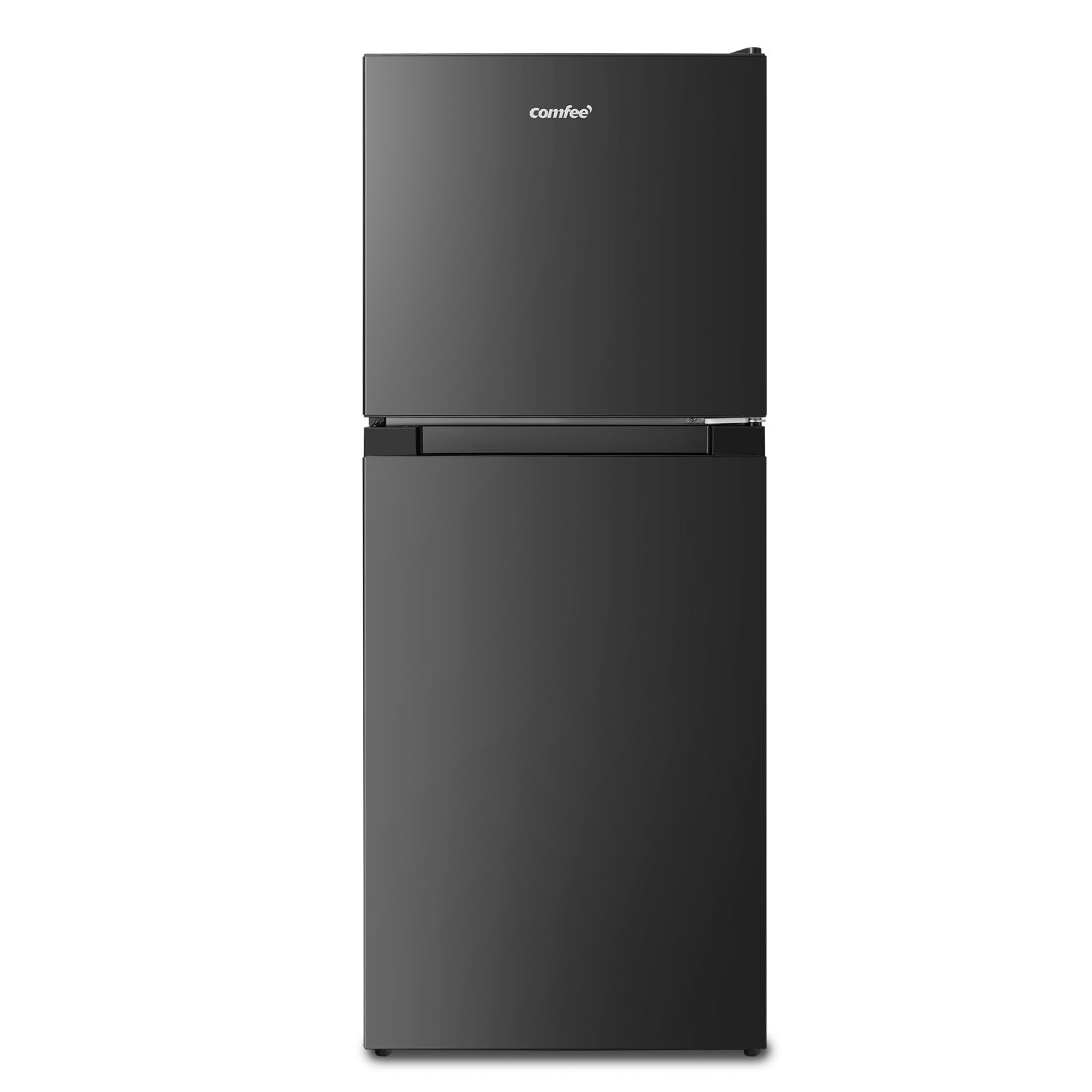 COMFEE' 冷蔵庫 132L 幅47cm 大容量 急冷モード 耐熱天板 省エネ コンパクト スリム 小型 右開き 2ドア 一人暮らし RCT128BL1JP(E) ブラック ブラック 132L スタンダード|sousyou22