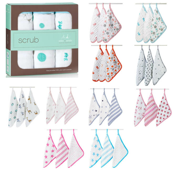 aden and anais washcloths