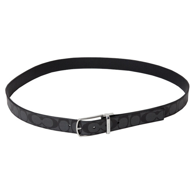 楽天市場 コーチ Coach ベルト メンズ スキニー リバーシブル カット トゥ サイズ バックル 321 サウスコースト