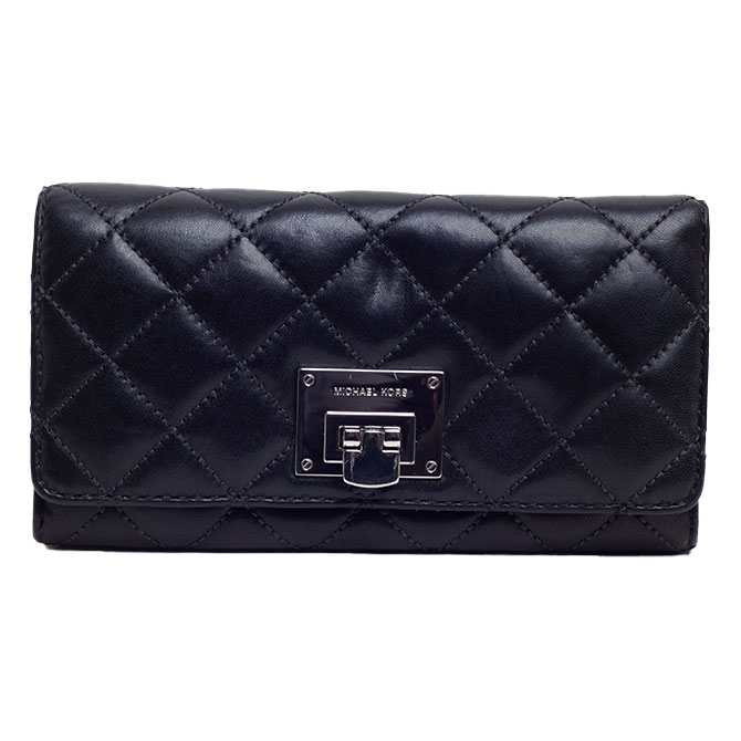 訳あり マイケルコース MICHAEL KORS 長財布 ASTRID CARRY ALL 35s6sare3l BLACK 小物 レディース ラッピング不可 s100 12,705円