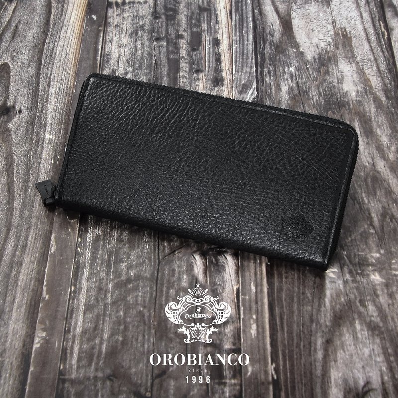 完成品 OROBIANCO メンズ ラウンドファスナー長財布 - 通販 - www