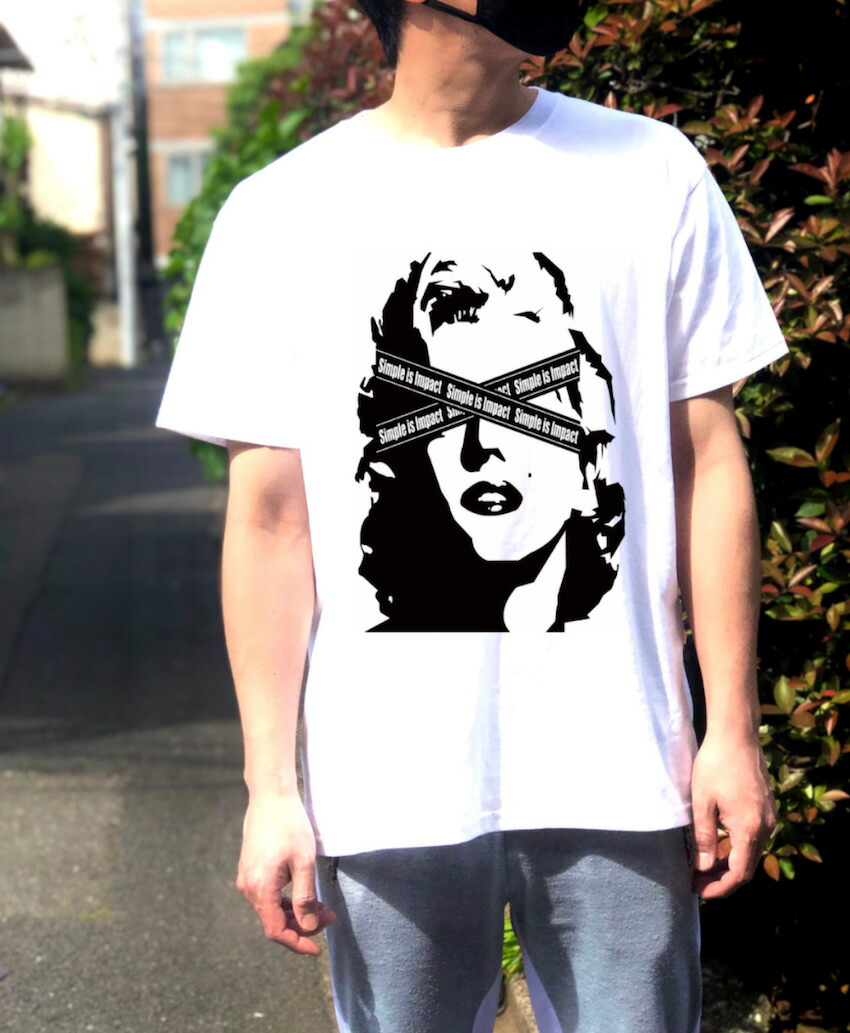 楽天市場 送料無料 ポスタープレゼント T Shirt 40 春 夏 ストリートブランド スケータファッション 半袖 オーバーサイズ ビッグシルエット トレンド マリリンモンロー セックスシンボル セクシー 愛人 パジャマ サウザンカントリーズ