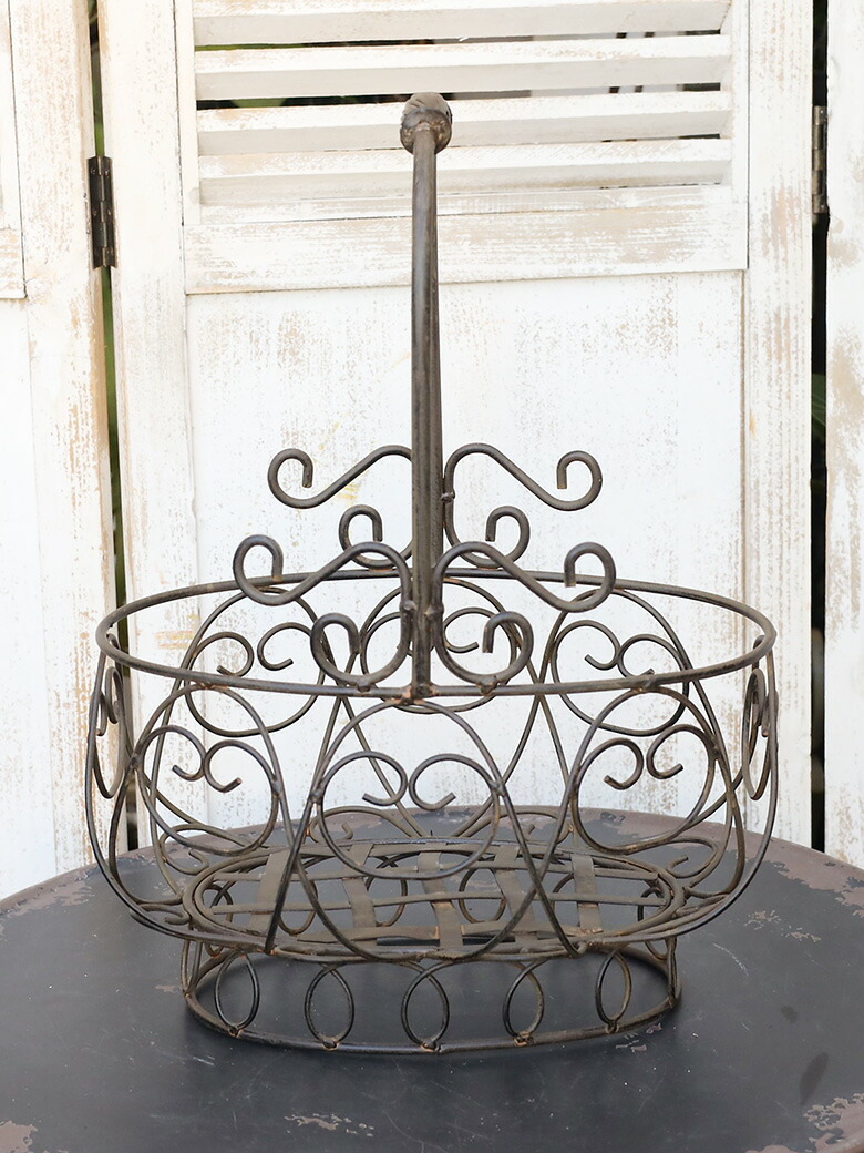 楽天市場】ガーデニング雑貨 花台 鉢台 アンティーク調 パウダーレース