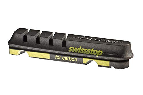 SWISS STOP(スイス連邦立ちふさがる) EVO BLACK PRINCE 炭素リム用 ブレーキシュー エヴォ (シマノ/ゲットー相応う(FLASH EVO)) [並行輸入品]