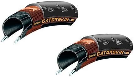 2本セット コンチネンタル(CONTINENTAL) GATOR SKIN ゲータースキン クリンチャーロードタイヤ 700c (700x28c) (700x28c) [並行輸入品]