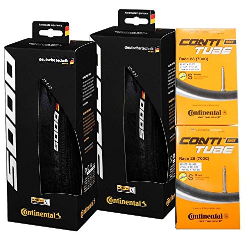 タイアと熱電子管2本仕掛ける Continental(コンチネンタル) GRAND PRIX 5000 グランプリ5000 [並行輸入品] (700x25c-仏式42粍)