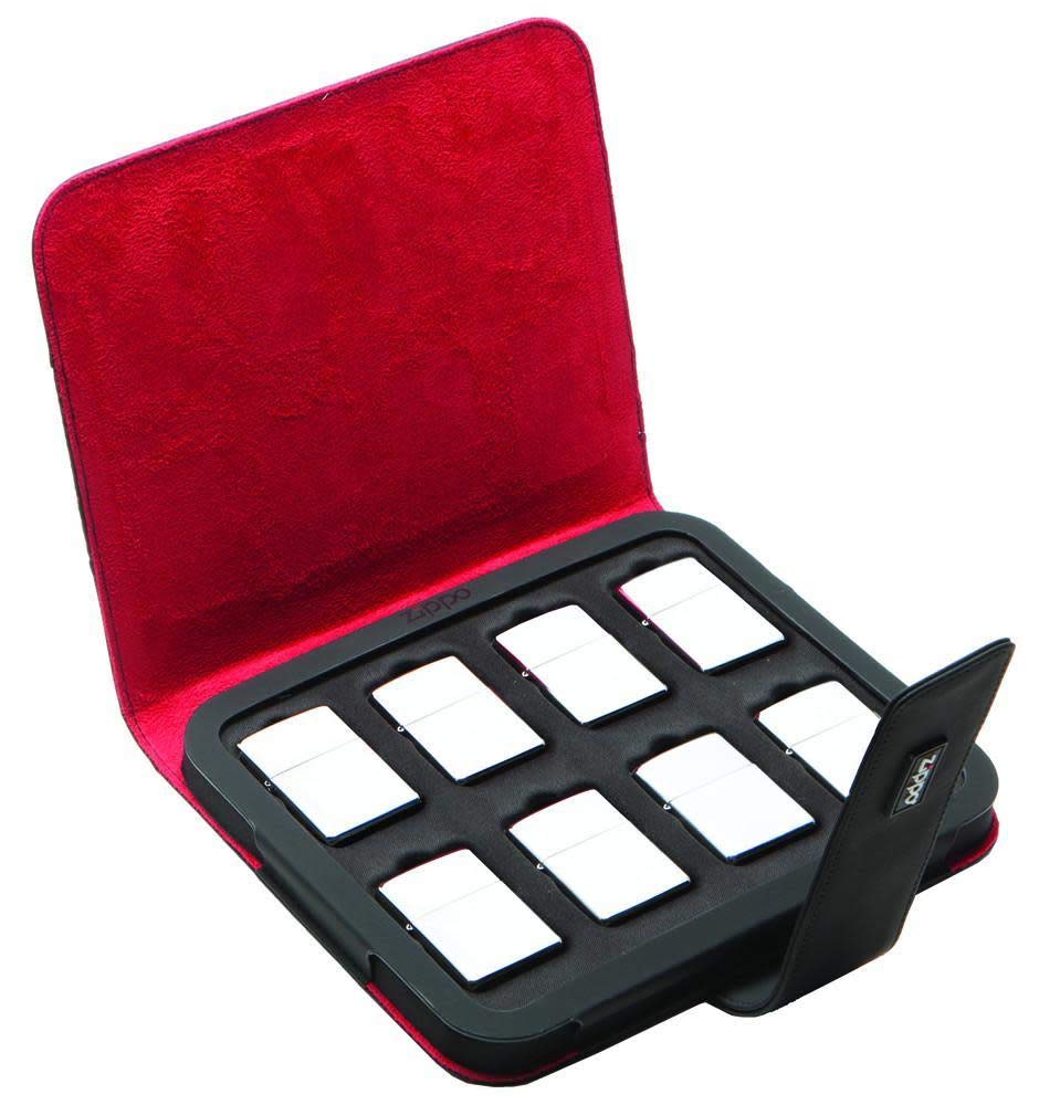 完売✨ジッポー　コレクションケース　ディスプレイ　10個用　ロゴプレート　② Zippo ジッポー ディスプレイケース 5個収納 シルバー