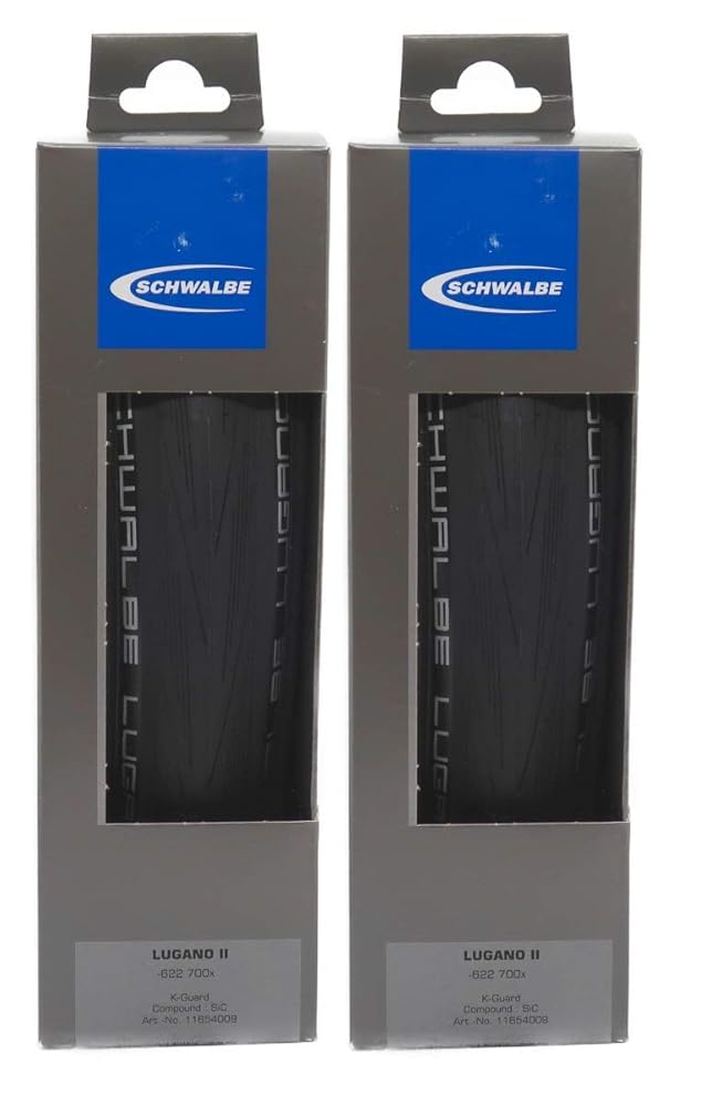 2本セット シュワルベ SCHWALBE ルガノ2 LUGANO II フォールディングタイヤ 700c (700x28c, ブラック) [並行輸入品]｜Sowaka Online Shop 店